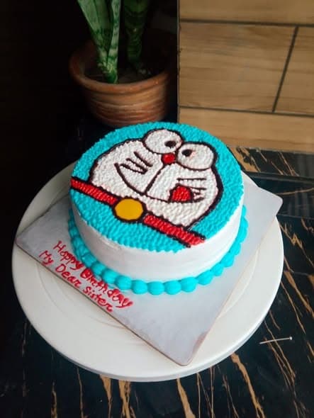 Doremone theme cake 4