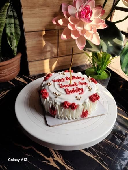 Vanilla sponge cake 4