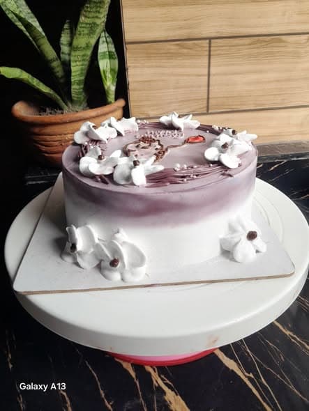 Vanilla sponge cake 4