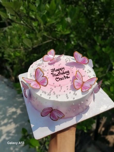 Vanilla sponge cake 4