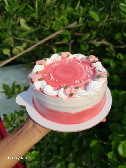Vanilla sponge cake
