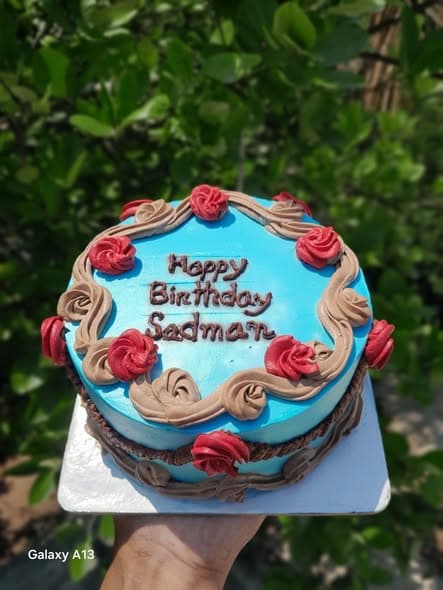 Vanilla sponge cake 4