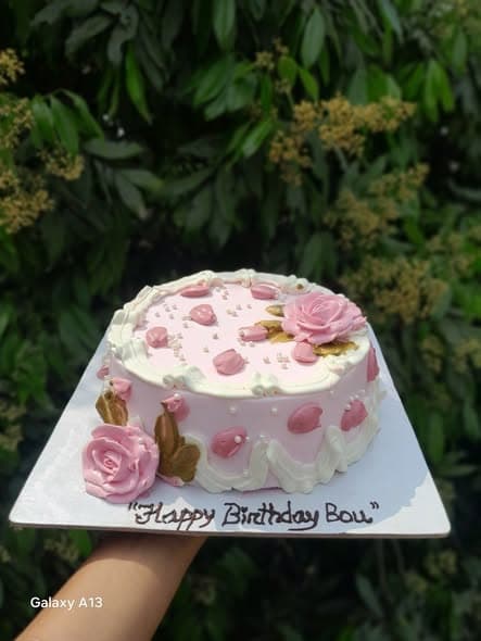 Vanilla sponge cake 4