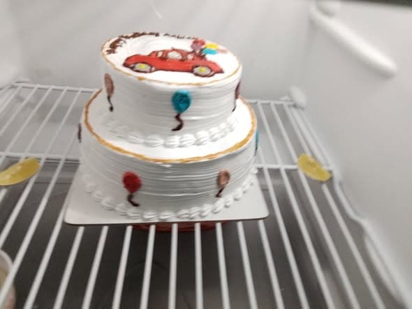 Vanilla sponge cake 4