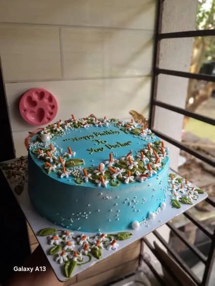 ভ্যানিলা স্পঞ্জ কেক – ব্লু ডেইজি গার্ডেন
