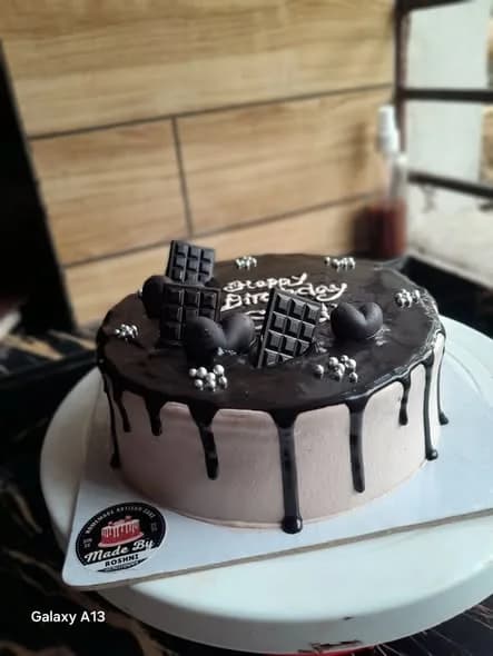 চকলেট কেক – ডার্ক গানাশ ও চকো হার্ট 2