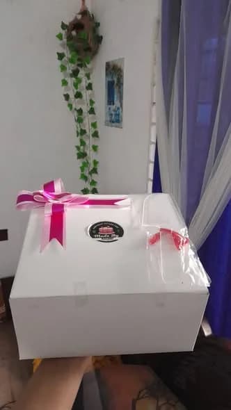 ভ্যানিলা কেক – পার্পল রোজেট ক্রিসেন্ট ও বাটারফ্লাই 3