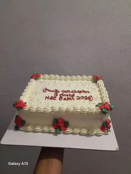 ভ্যানিলা স্পঞ্জ কেক – রেড রোজ স্কয়ার 3