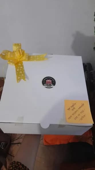 ভ্যানিলা স্পঞ্জ কেক – ইয়েলো ফ্লাওয়ার ব্রাঞ্চ পেইন্টিং 3