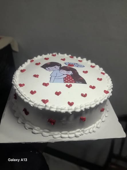 কার্টুন ভ্যানিলা কেক