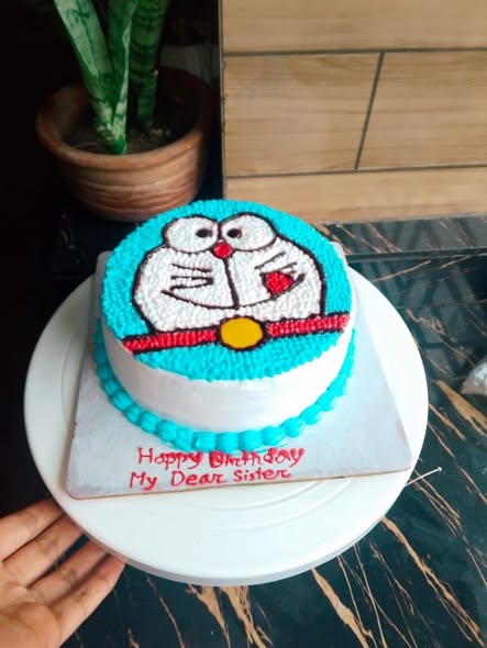 ব্লু থিম কেক