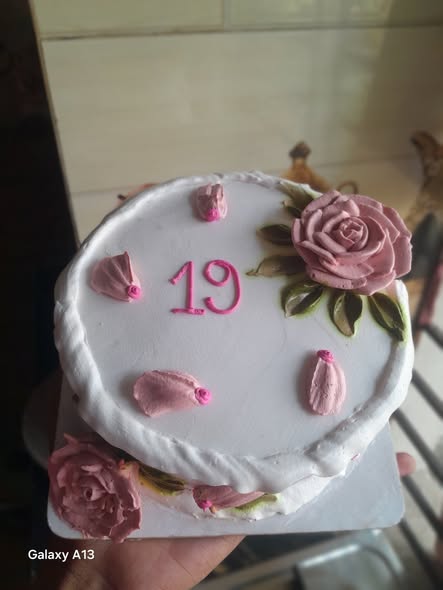 রাস্টিক ভ্যানিলা কেক