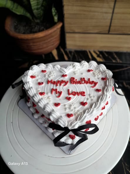 রিবন রসমালাই কেক