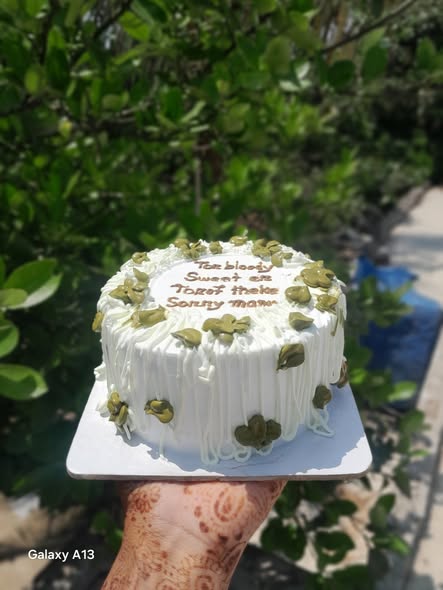 গ্রিন ভ্যানিলা কেক